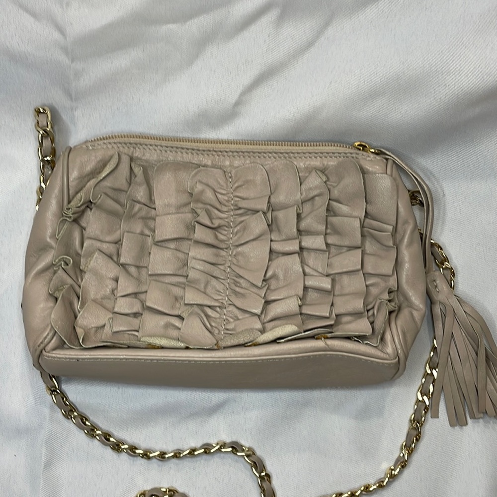 Cream crossbody